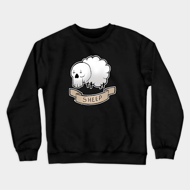 sheep Crewneck Sweatshirt by yayzus